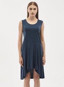 Kleid aus TENCEL Lyocell-Mix mit seitlichen Eingrifftaschen - ORGANICATION