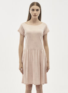 Kleid aus TENCEL Lyocell-Mix mit Allover-Print - ORGANICATION