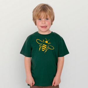 "Biene" Unisex Kinder T-Shirt - HANDGEDRUCKT