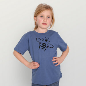 "Biene" Unisex Kinder T-Shirt - HANDGEDRUCKT