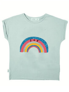 Kinder T-Shirt aus Eukalyptus Faser "Laura" | Regenbogen - CORA happywear