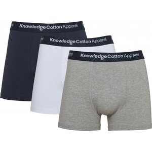 3er Pack Boxershorts - solid colored underwear - KnowledgeCotton Apparel