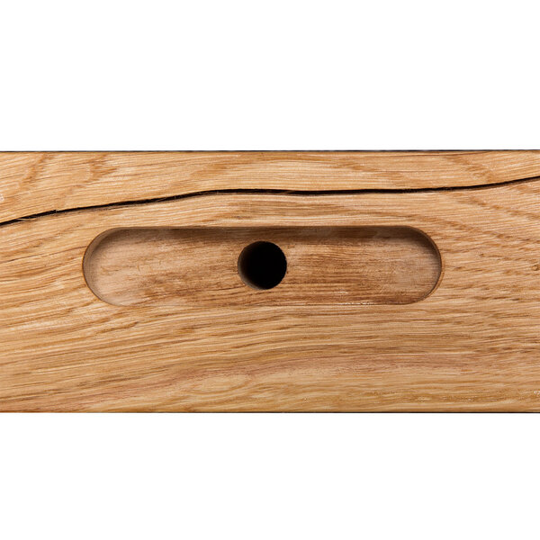 GreenHaus Balkenregal Eiche Massivholz Regal Wandregal GreenHaus Balkenregal Eiche Massivholz Regal Wandregal