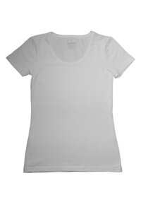 Damen Kurzarmshirt 3 Farben Bio-Baumwolle Oberteil T-Shirt  - Leela Cotton