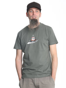 Schlepper grau Boy-T-Shirt - Shirtlab