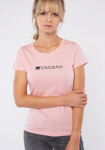 T-Shirt - Logo Print - Cotton/Modal - Erdbär