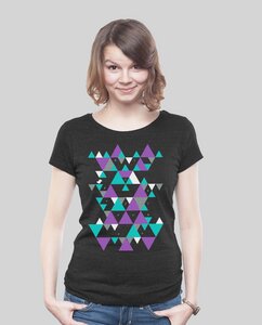 Low Cut Shirt Women "Triangle" - SILBERFISCHER
