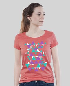 Low Cut Shirt Women "Triangle" - SILBERFISCHER
