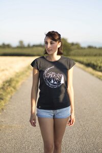 Bio T-Shirt "Lea Moon arsenic" - Zerum