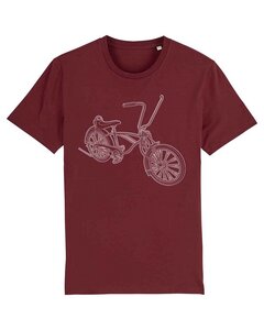 T-Shirt Mini Bike, Choppper Bike, Fahrrad Bio T-Shirt, Retro Bike  - YTWOO