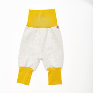 Baby-Fleecehose "Fleece Grau" aus 100% Bio-Baumwolle - Cheeky Apple