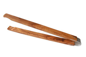 Brat- & Grillzange aus Olivenholz - Olivenholz erleben