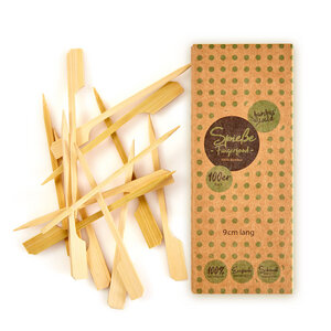 250x Fingerfood-Spieße aus umweltfreundlichen Bambus : 7cm 9cm & 12cm - Bambuswald