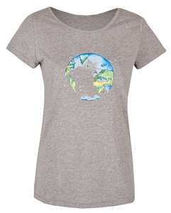 Basic Bio T-Shirt Nr.2 (ladies) Bubble Earth - Brandless