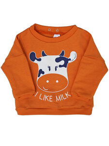 Baby Sweater aus Bio-Baumwolle "Suli" mit Druck - CORA happywear