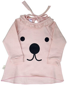 Baby Sweatshirt aus Bio-Baumwolle "Julia" rosa - CORA happywear