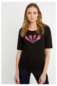 Love Print Tee - T-Shirt mit coolem 80er Print - People Tree