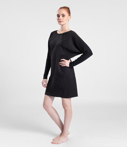Langärmliges Kleid aus Tencel und Bio Baumwolle - LASALINA