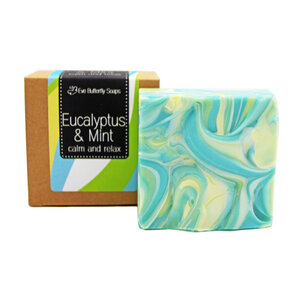Naturseife "Eucalyptus & Mint" - Eve Butterfly Soaps