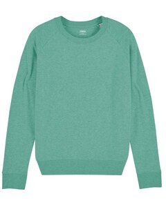 Sweatshirt Basic meliert für Frauen, Sweater, Pullover, Bio-Baumwolle - YTWOO