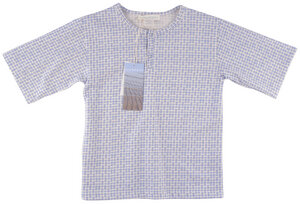Leichte Jersey T-Shirt mit Druckknopfleisten und Oversize-Schnitt - Serendipity