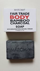 Maroma Körperseife Bamboo Charcoal 100g - MAROMA
