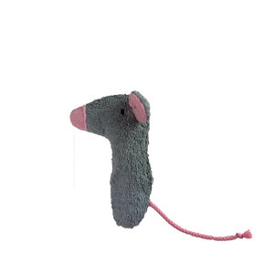 Kuscheltier Greifling mit Rassel "Maus" , 100 % Baumwolle-kbA - PAT & PATTY