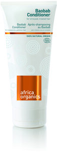 Baobab Spülung - Trockenes/Geschädigtes Haar - Bio/Fair/Vegan - 200ml - Africa Organics