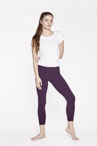 Yoga Leggings aus Bio-Baumwolle 7/8 Länge - YOIQI