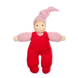 Baby Puppe Wuschel Bio-Baumwolle/Bio-Wolle - Nanchen