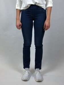 Dunkelblaue weiche Jeans - bloomers