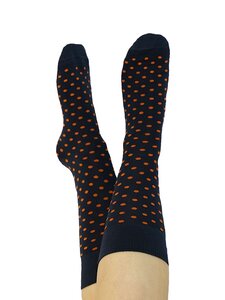 Damen Herren Socken Gepunktet 2 Farben Bio-Baumwolle  - Albero