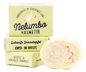Nelumbo Soleseife Granatapfel - Nelumbo Kosmetik