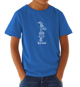 Kein Bock ! T-Shirt in Blau & Weiß für Kinder und Jugendliche - Picopoc