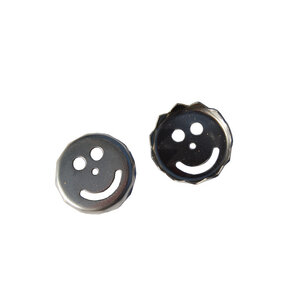 Magnetseifenhalter Ersatzplättchen SMILE  (2 Stück) - Olivenholz erleben