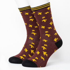 Sparrow Pattern Socks - Opi & Max