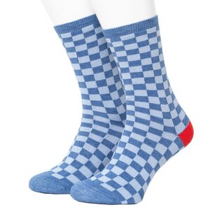 Check Pattern Socks - Opi & Max