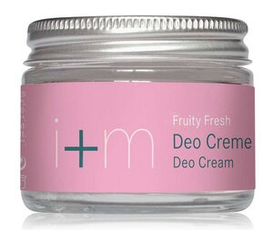 Natürliche Deodorant Creme - Fruity Fresh  - I + M Naturkosmetik