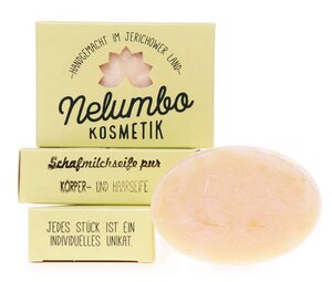 Nelumbo Schafmilchseife Pur  - Nelumbo Kosmetik