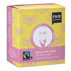 Fair Squared Apricot Hair Soap Sensitive Skin - 2x80gr. - FAIRSQUARED
