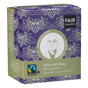 Fair Squared Olive Hair Soap normales Haar- 2x80gr. - FAIRSQUARED