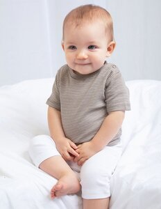 Baby Organic Striped T-Shirt - Babybugz