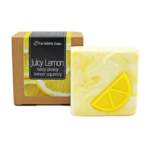 Naturseife "Juicy Lemon" - Eve Butterfly Soaps