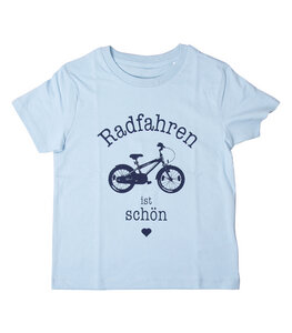 Radfahren ist schön / Fahrrad - Fair Wear Kinder T-Shirt - päfjes
