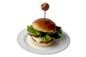 10er Set Burgerspieße aus Edelstahl und Griff aus Olivenholz - Olivenholz erleben