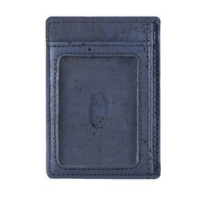 Kork Karten-Portemonnaie mit Sichtfenster - corkor