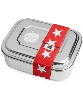 Edelstahl Lunchbox Duo, viele Designs - Brotzeit