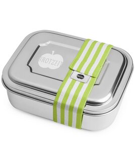 Edelstahl Lunchbox Duo, viele Designs - Brotzeit