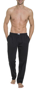 Herren Pyjamahose lang mit Seitentaschen, Single Jersey, reine Baumwolle - Haasis Bodywear