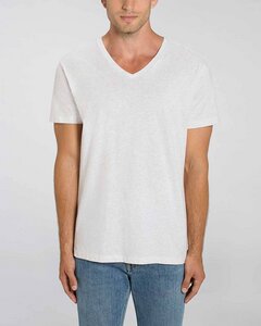Männer Bio T-Shirt mit V-Ausschnitt, versch. Farben meliert - YTWOO